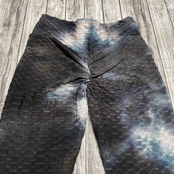 Juniors XL XJ BOOST 2 puece tie dye outfit awesome textured material crop top - Picture 7 of 8